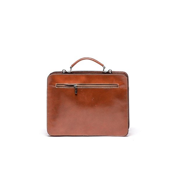 Ādas rokassoma Luisa Vanini 305 Cognac-image-1
