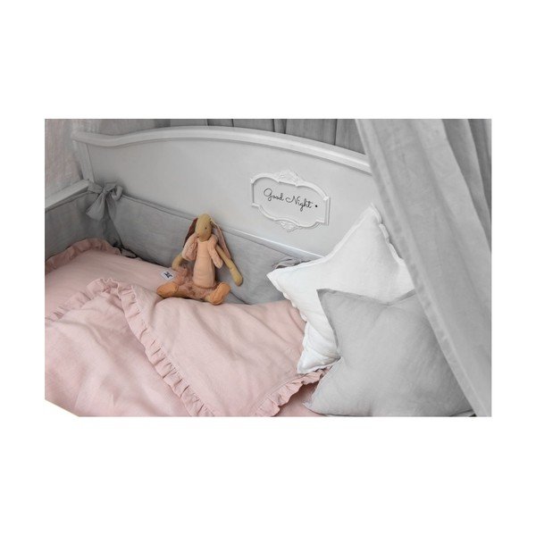 Pelēks bērnu lina spilvens zvaigznes formā BELLAMY Stone Grey-image-3