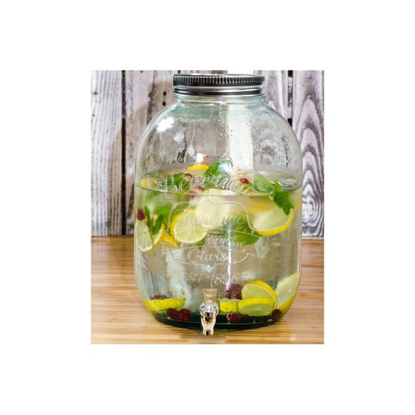 Limonādes trauks no pārstrādāta stikla Ego Dekor Authentic, 12,5 l-image-1