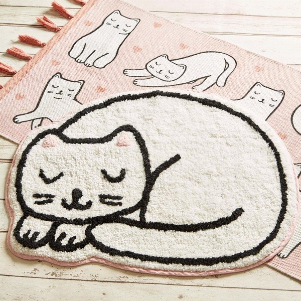 Kaķa formas paklājs Sass & Belle Cutie Cat, 49 x 64 cm-image-1