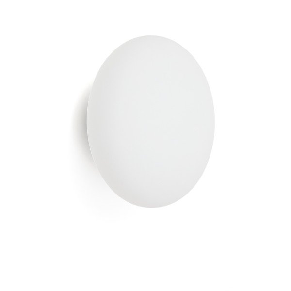 Balta/sudraba krāsas sienas lampa ø 26 cm Bamila – Kave Home