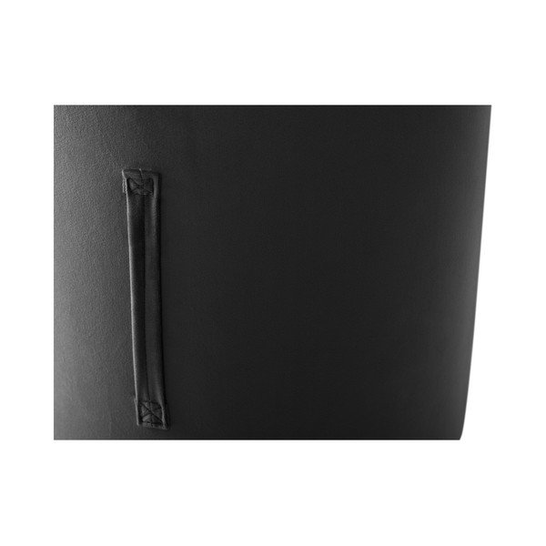 Tumši pelēks pufs Mazzini Sofas Fiore, ⌀ 40 cm-image-3