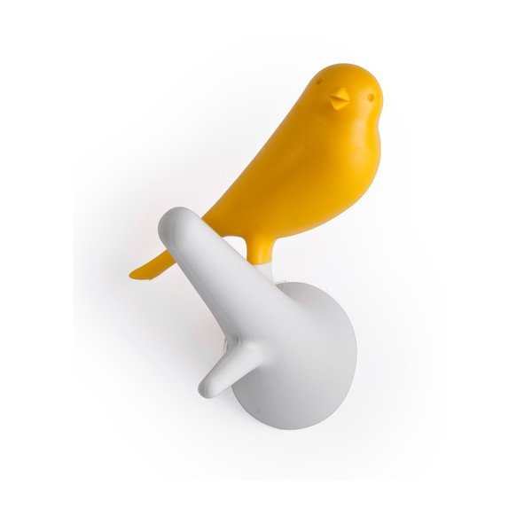 4 āķīšu zvirbuļu komplekts, balts/dzeltens-image-2