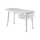 Balts bērnu darba galds no priedes koka Vipack Billy