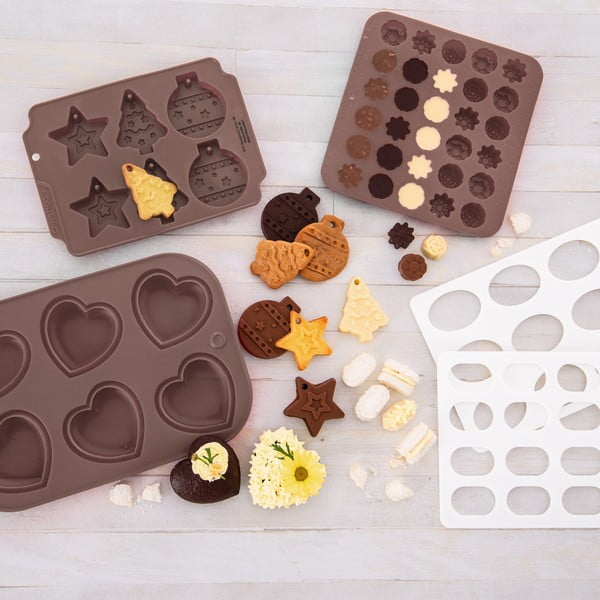 Silikona cepšanas forma pralinē 20,5x21 cm – Orion-image-3