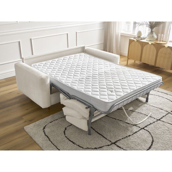 Bēšs salokāms dīvāns 220 cm Cocoone – Bobochic Paris-image-1