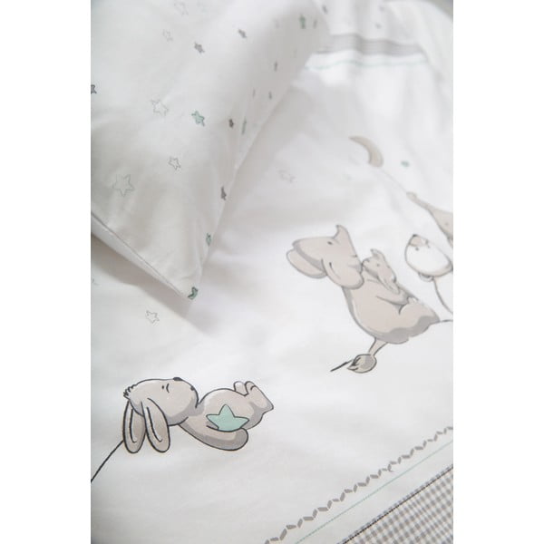 Kokvilnas bērnu gultas veļa 80x80 cm Strenenzauber – Roba-image-1