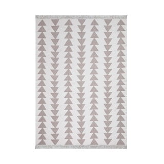 Balti bēšs kokvilnas paklājs Oyo home Duo, 80 x 150 cm