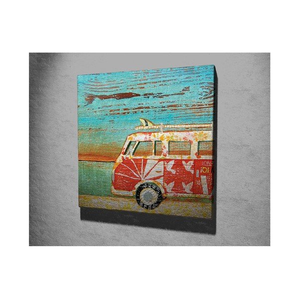 Sienas glezna uz audekla Van, 45 x 45 cm-image-2