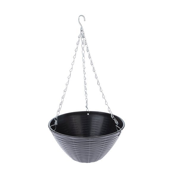 Plastmasas piekarināms un pie sienas liekams puķu poda apvalks (3 gab.) ø 30 cm – Dakls
