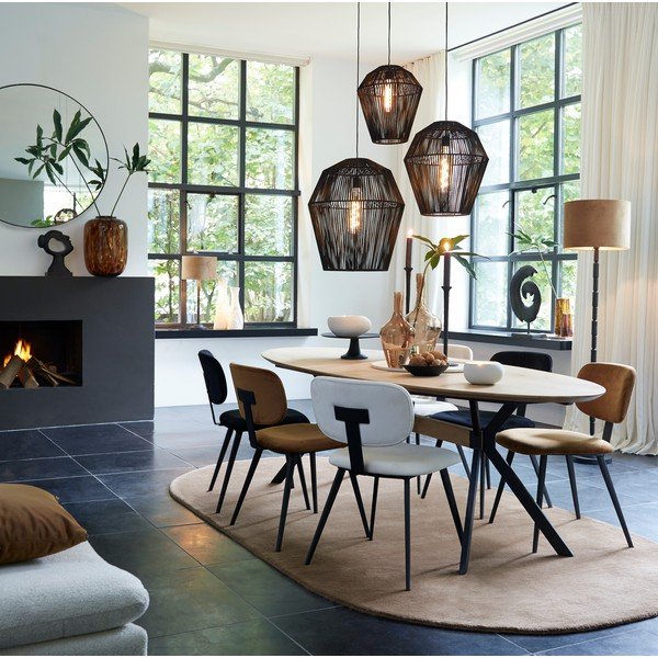 Balts ēdamistabas krēsls Aaliyah – Light & Living-image-3