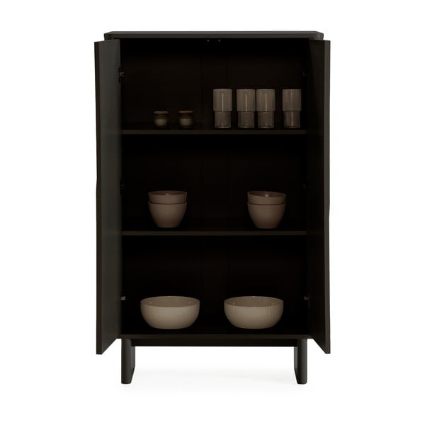 Melns skapītis 80x130x40 cm Solei – MOME-image-1