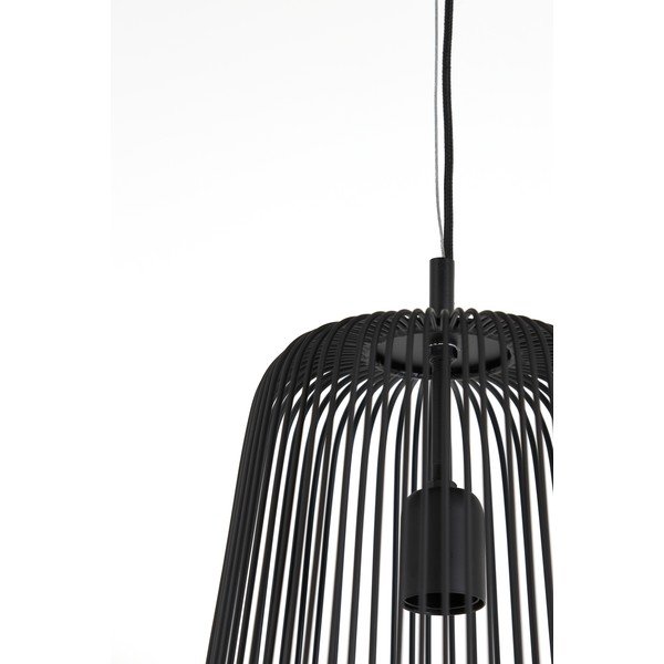 Melna griestu lampa ø 27 cm Rilanu – Light & Living-image-1