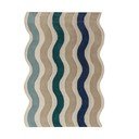 Zils ar rokām darināts vilnas paklājs 200x290 cm Cascade Wool – Flair Rugs
