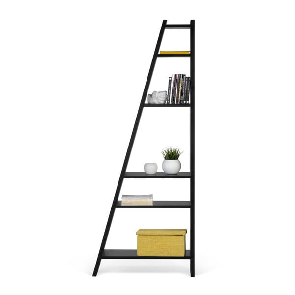 Melns grāmatu plaukts TemaHome Delta-image-3