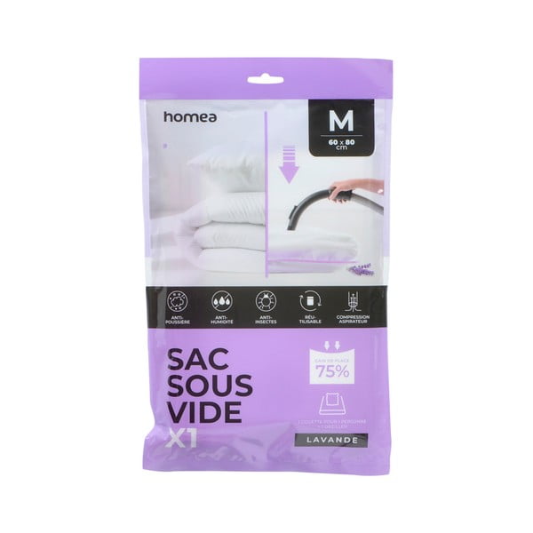 Vakuuma maiss apģērbam Lavender – Homéa
