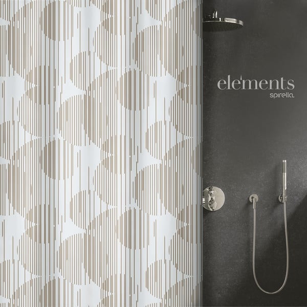 Dušas aizkars 180x200 cm Raio – Spirella-image-1