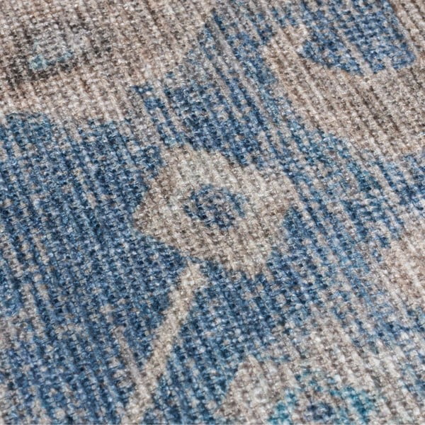 Zils mazgājams paklājs 152x230 cm Orelia Global – Flair Rugs-image-3