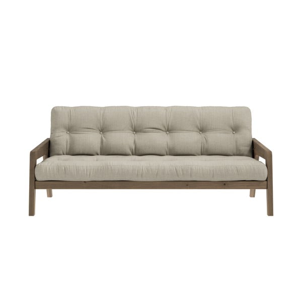 Bēšs dīvāns 204 cm Grab – Karup Design