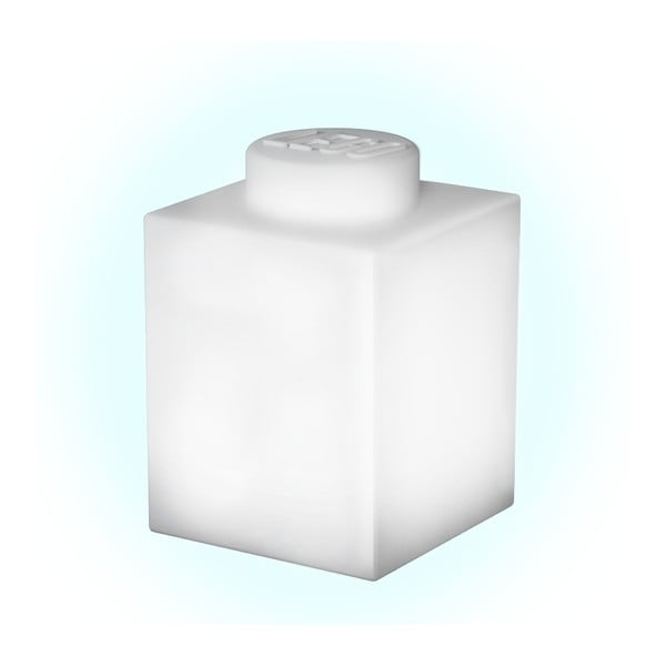 Balta silikona naktslampiņa LEGO® Classic Brick-image-1