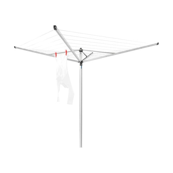 Sudraba krāsas dārza veļas žāvētājs 40 m Topspinner – Brabantia