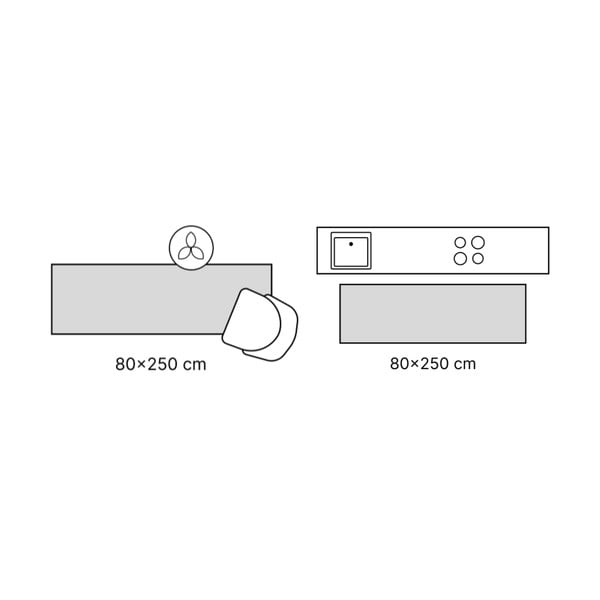 Brūns iekštelpu un āra celiņa paklājs 80x250 cm Timber 1404 – Ayyildiz Carpets-image-4