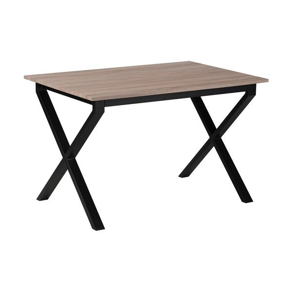 Ēdamgalds ar ozolkoka imitācijas galda virsmu 80x120 cm Ipswich – Støraa