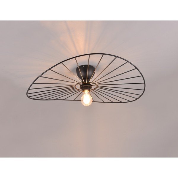 Matēti melna griestu lampa ø 60 cm Chapeau – Reality-image-3