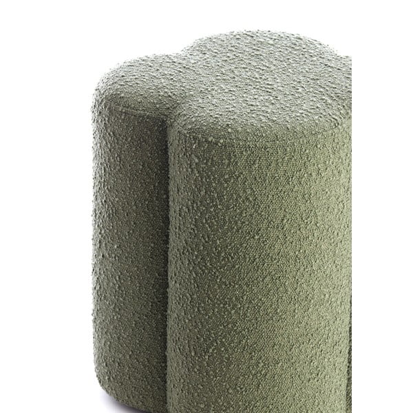 Zaļš pufs no buklē auduma Nalani – Light & Living-image-3