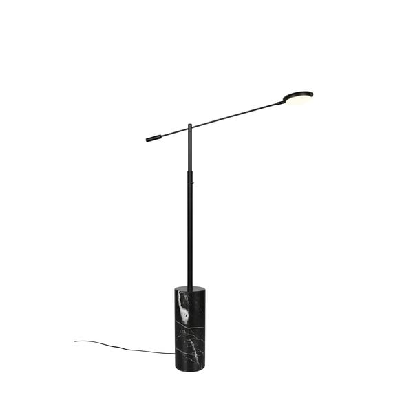 Melna LED stāvlampa (augstums 145 cm) Fiore – Trio Select-image-3