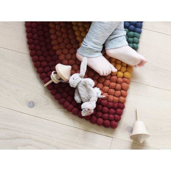 Wooldot Ball Rugs Rainbow Multi paklājs-image-2