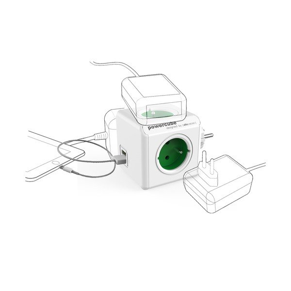 Kontaktligzda 12 cm PowerCube Original USB – Cubenest-image-2