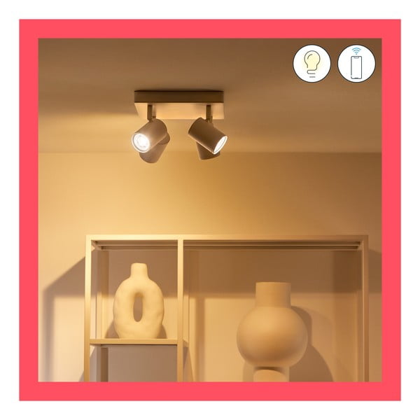 Viedā prožektora tipa lampa ar GU10 spuldžu ietveri 5 W Imageo – WiZ-image-1