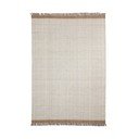 Krēmkrāsas ar rokām darināts vilnas paklājs 200x300 cm Brina – Kave Home