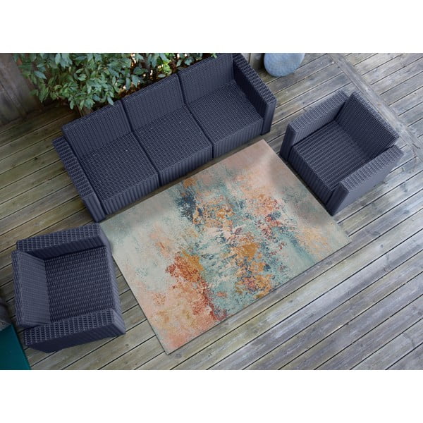 Bēšs āra paklājs 150x80 cm Fancy – Universal-image-1