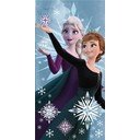 Kokvilnas bērnu dvielis 70x140 cm Frozen "Snowflake" – Jerry Fabrics
