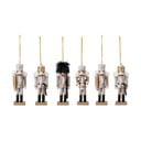 Koka Ziemassvētku eglītes rotājumi (6 gab.) 13 cm Nikita – Bloomingville