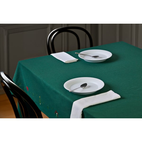 Galdauts ar Ziemassvētku motīvu no kokvilnas maisījuma 150x270 cm Christmas Fable – JUNA-image-3