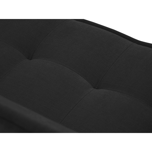 Melns dīvāns 240 cm Mike – Micadoni Home-image-4