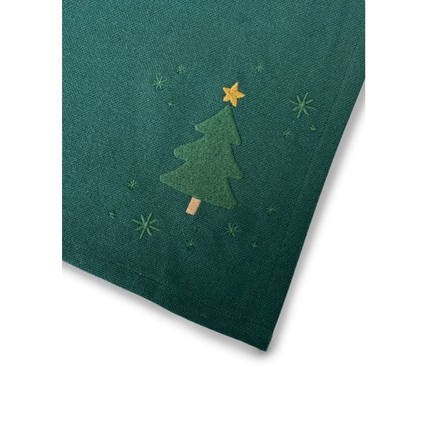 Trauku dvielis ar Ziemassvētku motīvu no kokvilnas maisījuma 50x70 cm Christmas Fable – JUNA-image-2