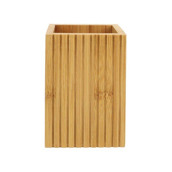 Dabīga toņa bambusa trauks zobu birstei Hanoi – douceur d'intérieur