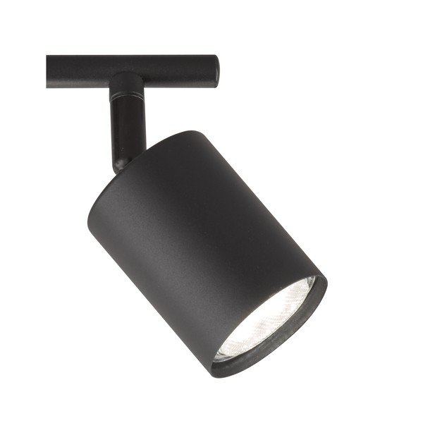 Melna metāla LED prožektora tipa lampa 8x30 cm Vano – Fischer & Honsel-image-2