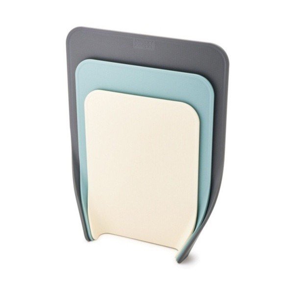 3 pelēki zilu dēlīšu komplekts Joseph Joseph Nest