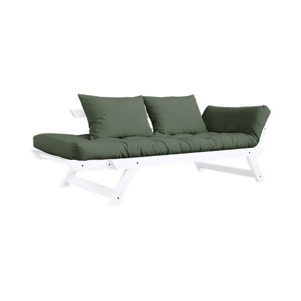 Mainīgs dīvāns Karup Design Bebop White/Olive Green-image-4