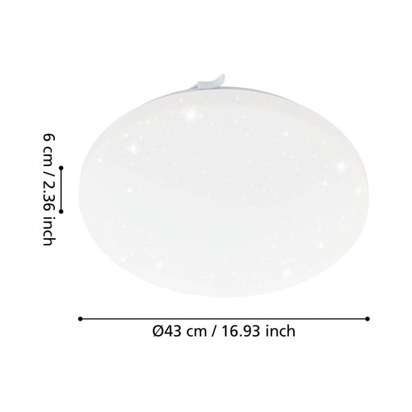 Balta LED griestu lampa FRANIA-S – EGLO-image-2