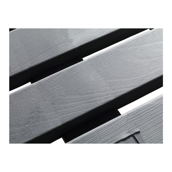 Tumši pelēks āra paklājs Wenko Outdoor Grey, 55 x 55 cm-image-1