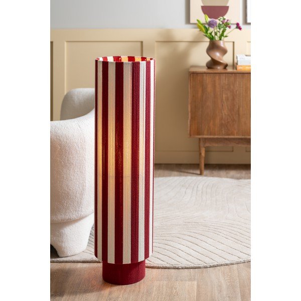 Sarkana/balta no virves stāvlampa (augstums 106 cm) Vienna Stripes – Leitmotiv-image-1