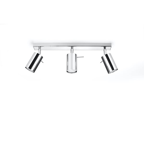 Griestu lampa sudraba krāsā Sollux Etna, garums 45 cm-image-2