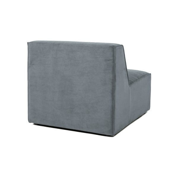 Pelēks velveta modulārais dīvāns (vidējā moduļa) Sting – Scandic-image-2