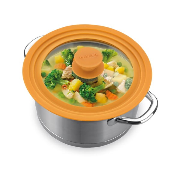 Stikla/silikona vāks ø 29 cm Unicover – Tescoma-image-3